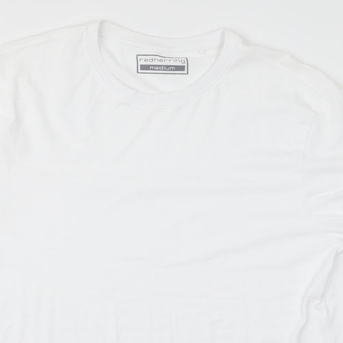 redherring Womens White   Basic T-Shirt Size M