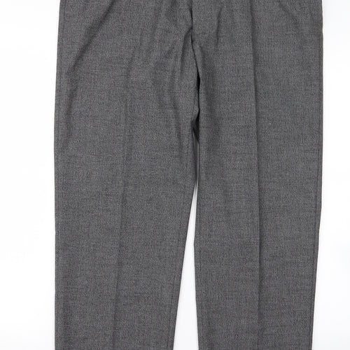 m&s Womens Grey   Trousers  Size 38 L26 in