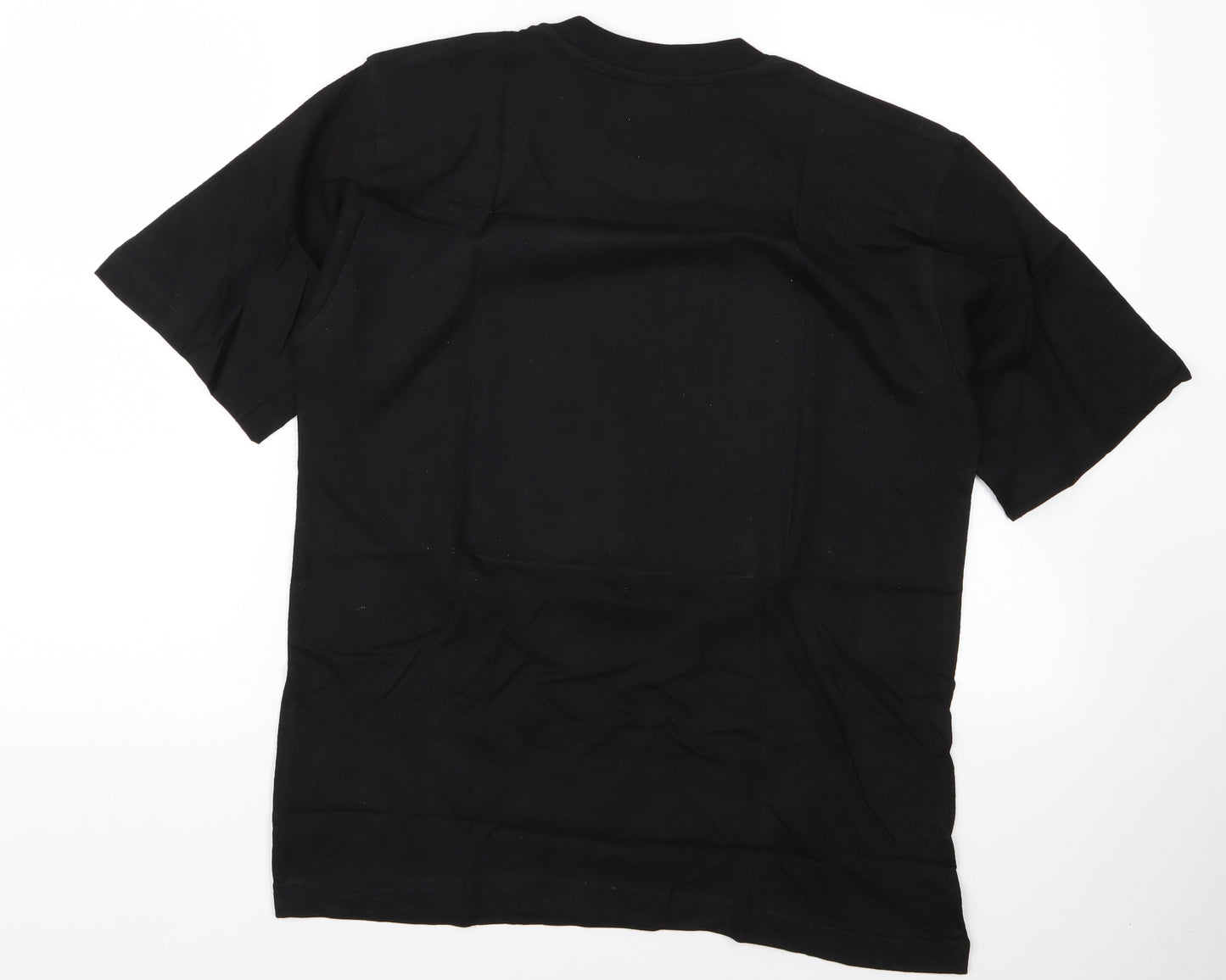 Preworn Womens Black   Basic T-Shirt Size M  - spoon