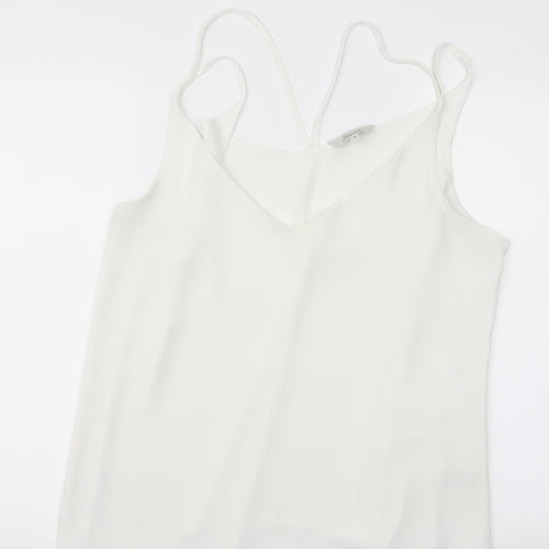 Peacocks Womens White   Basic Button-Up Size 18