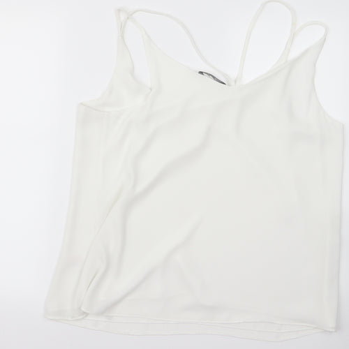 Peacocks Womens White   Basic Button-Up Size 18