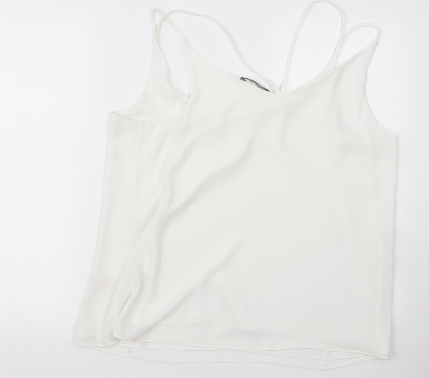 Peacocks Womens White   Basic Button-Up Size 18