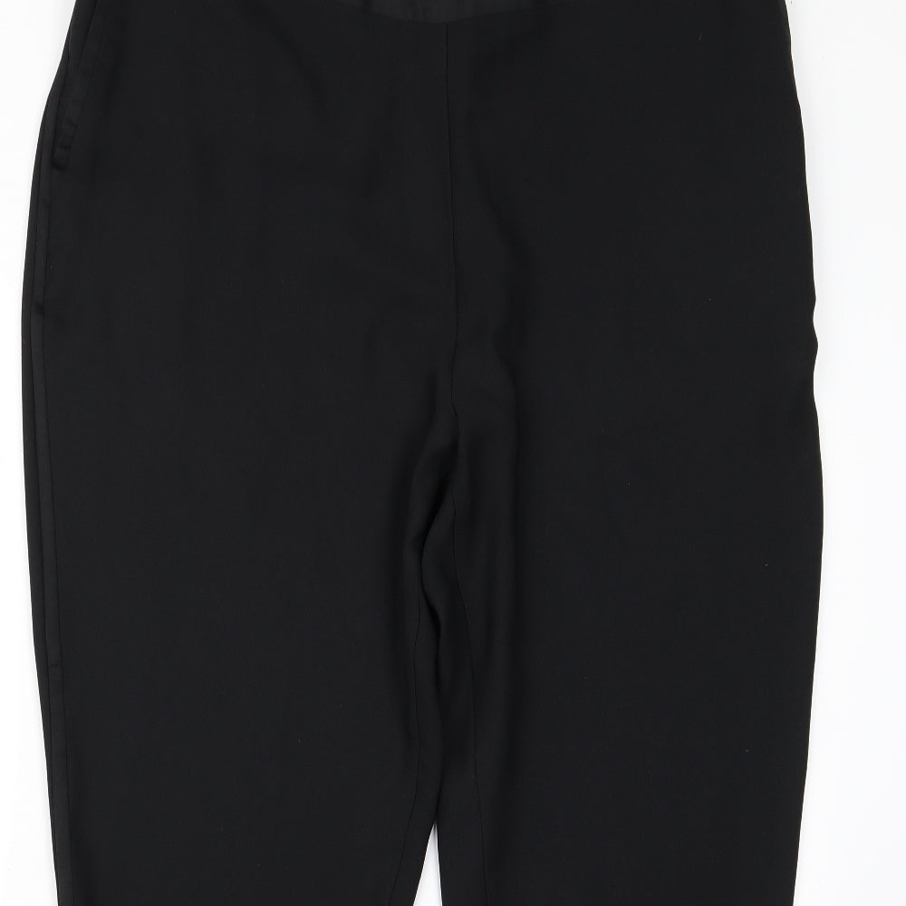 m&s Womens Black   Trousers  Size 20 L25 in