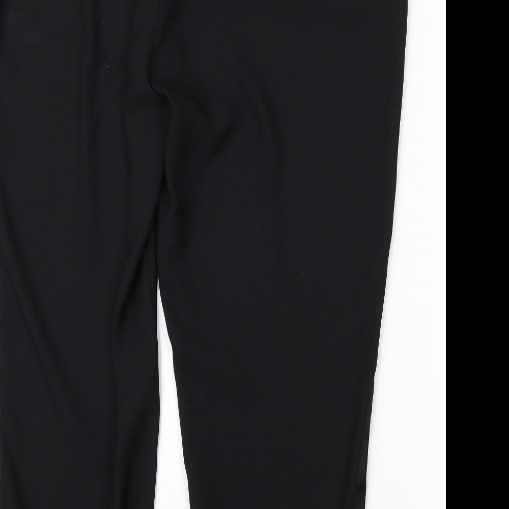 m&s Womens Black   Trousers  Size 20 L25 in