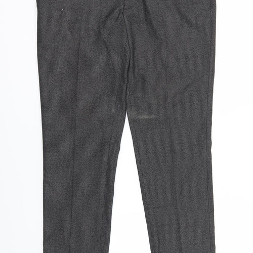 Burton Menswear Mens Grey   Trousers  Size 34 in L28 in