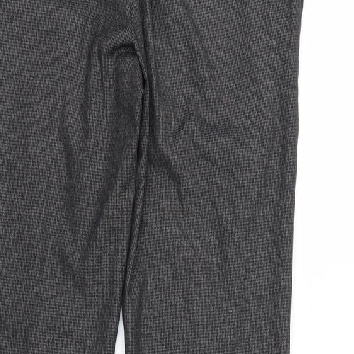 Burton Menswear Mens Grey   Trousers  Size 34 in L28 in