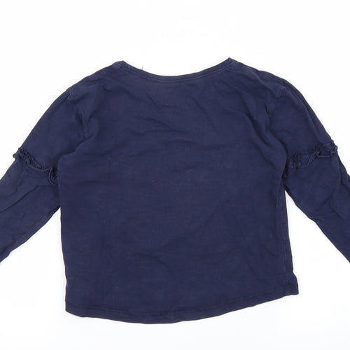 NEXT Girls Blue   Basic T-Shirt Size 2-3 Years  - Stay Magical