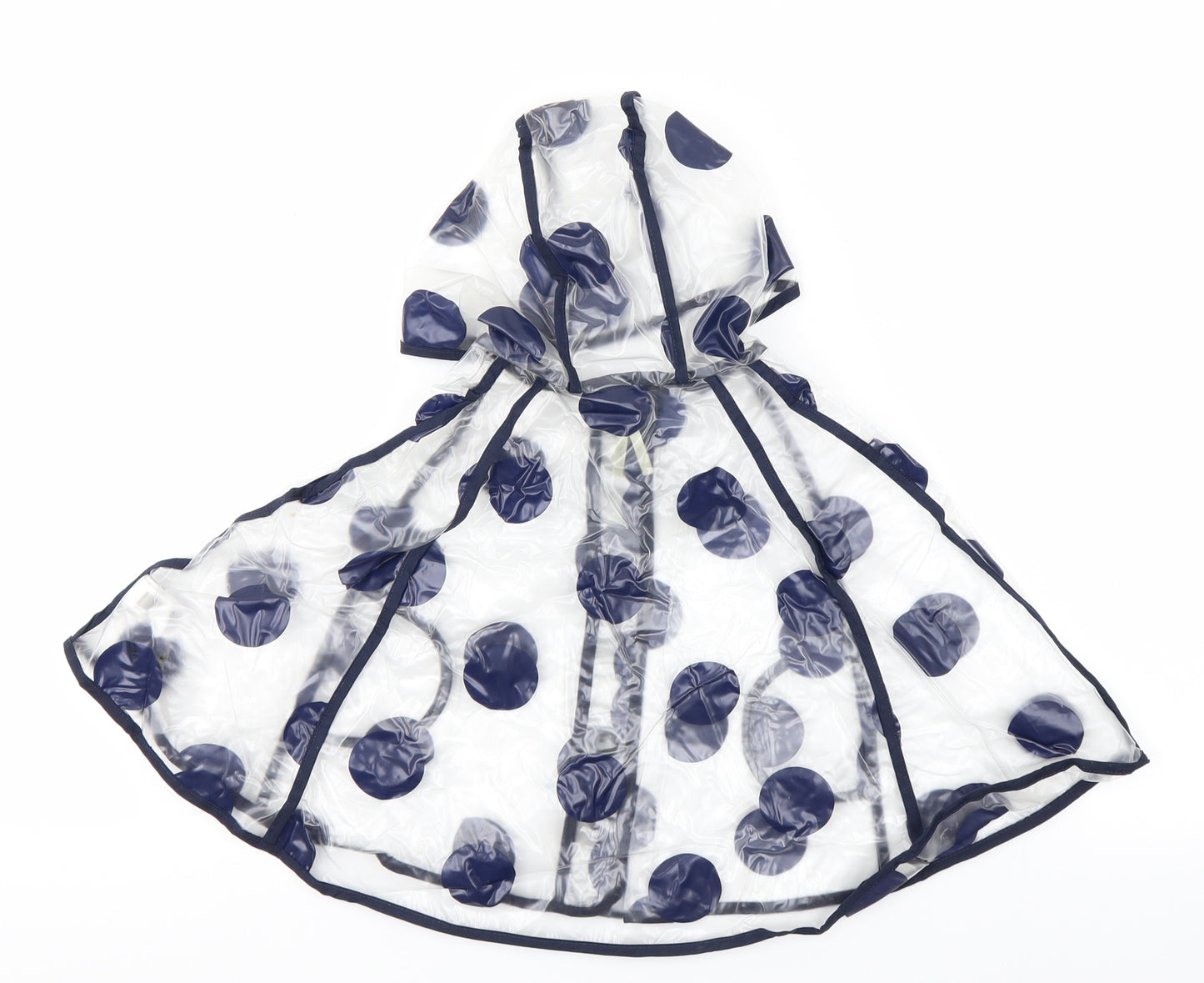 NEXT Girls Clear Polka Dot  Rain Coat Coat Size 2-3 Years