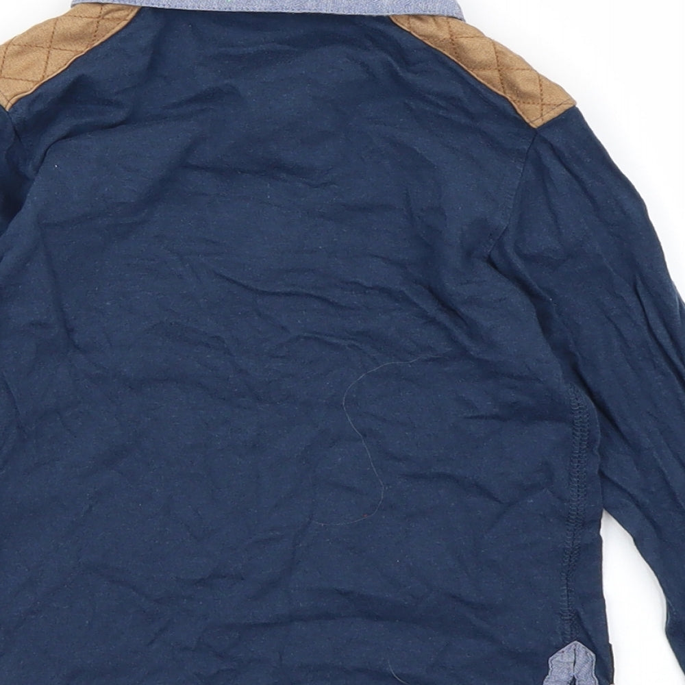 Rebel Boys Blue   Basic Polo Size 2-3 Years