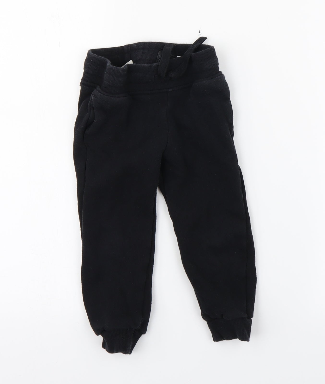 H&M Boys Black   Jogger Trousers Size 2-3 Years