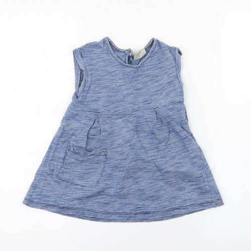 Girls Blue   Pullover T-Shirt Size 2-3 Years