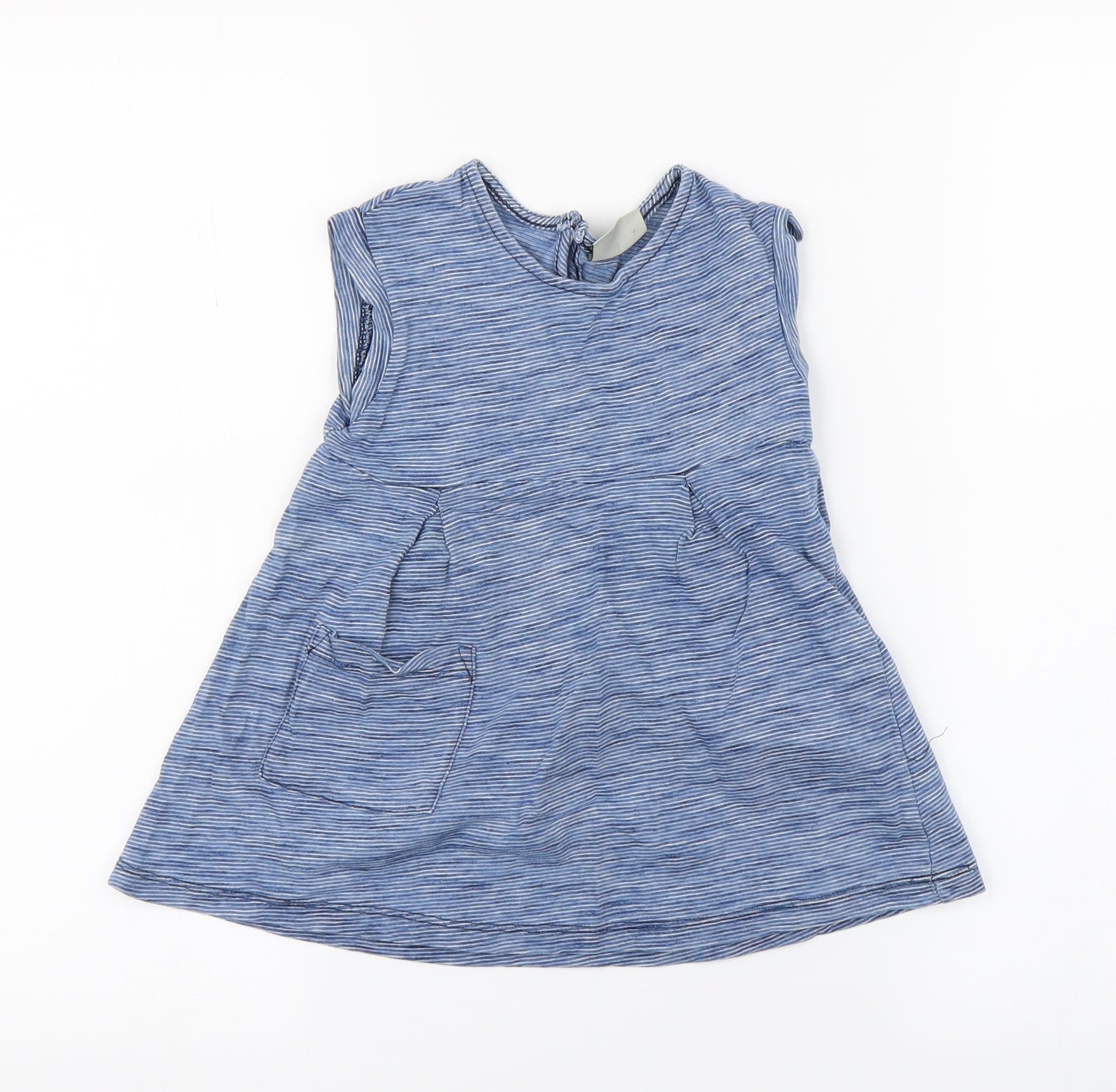 Girls Blue   Pullover T-Shirt Size 2-3 Years