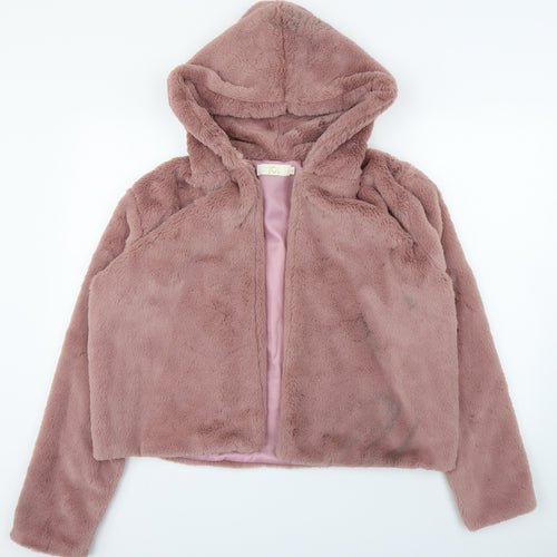 jcl Womens Purple   Jacket Coat Size S