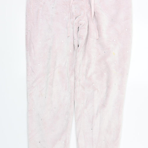 NEXT Womens Pink Polka Dot  Babydoll Lounge Pants Size 12