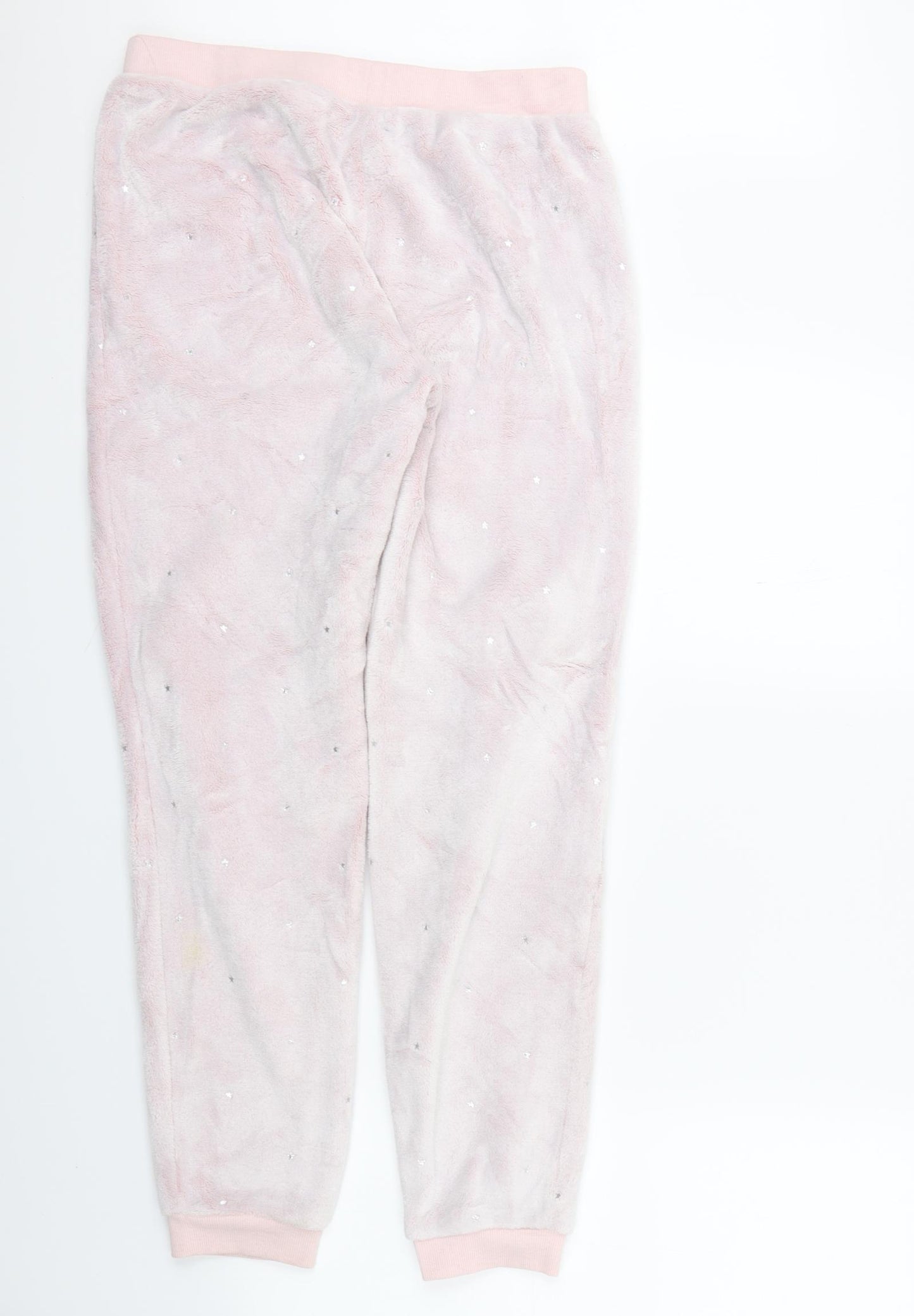 NEXT Womens Pink Polka Dot  Babydoll Lounge Pants Size 12