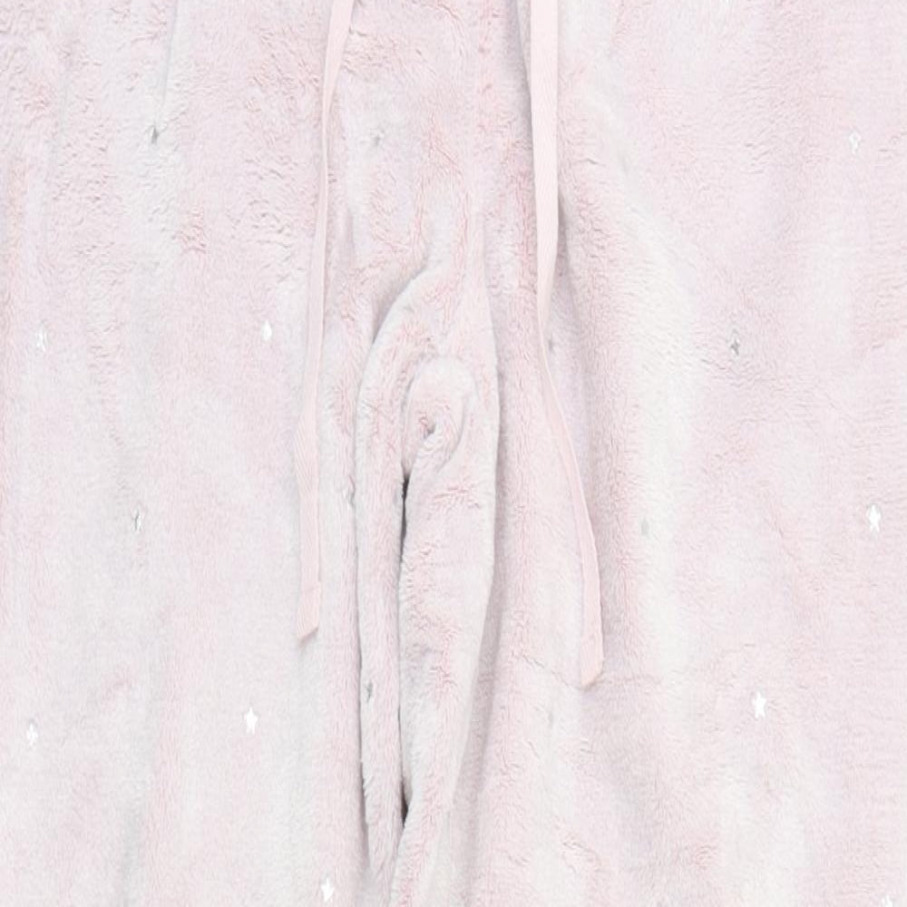 NEXT Womens Pink Polka Dot  Babydoll Lounge Pants Size 12