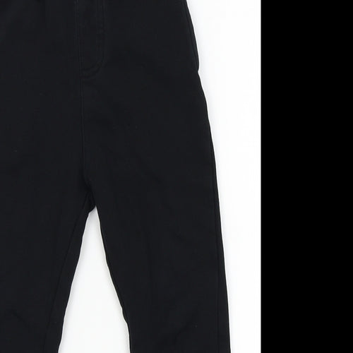 George Boys Black   Jogger Trousers Size 3-4 Years