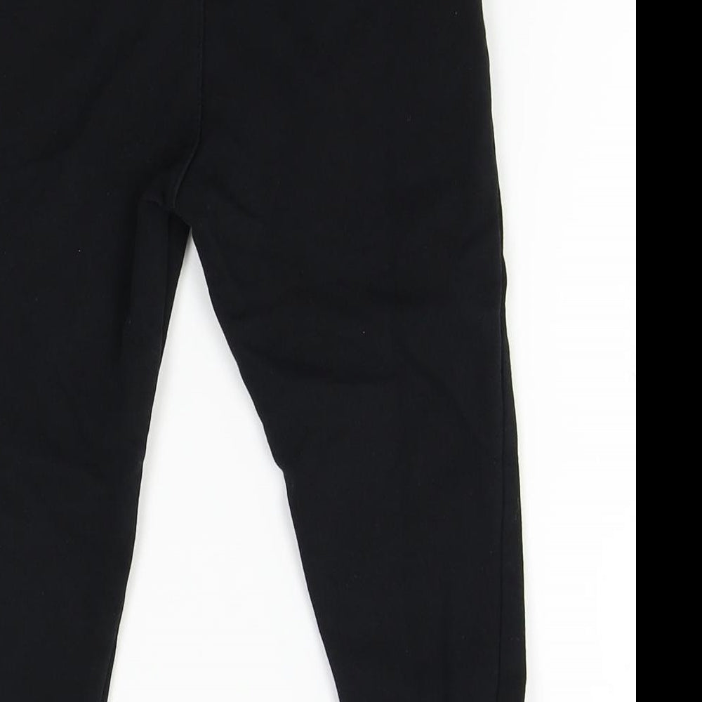 George Boys Black   Jogger Trousers Size 3-4 Years
