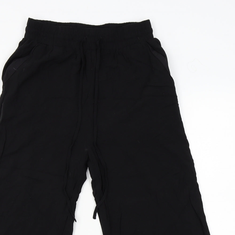Primark Womens Black   Capri Trousers Size 10 L20 in