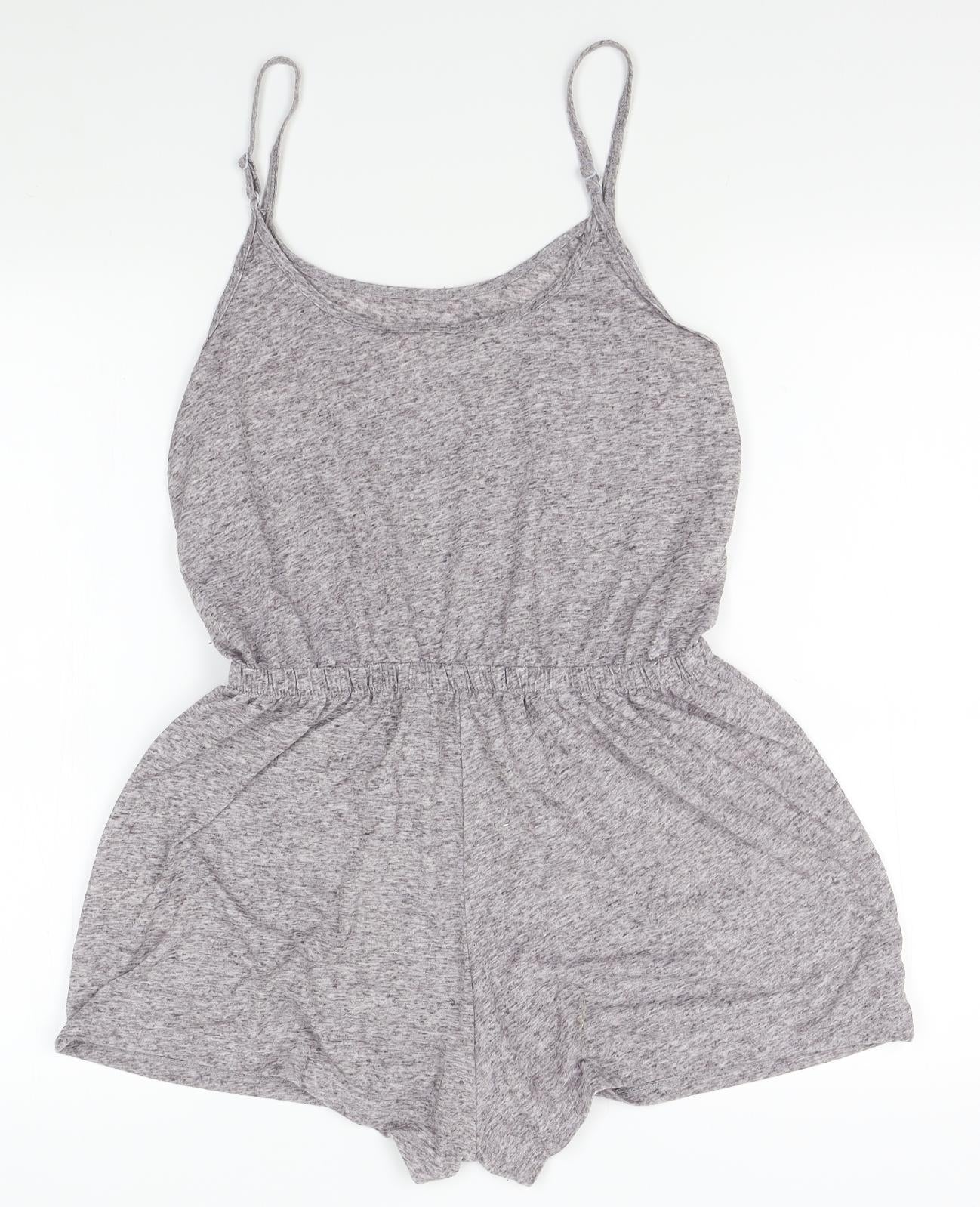 H&NM Womens Grey   Romper One-Piece Size 10