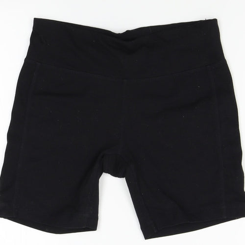 Danskin Womens Black   Athletic Shorts Size XS