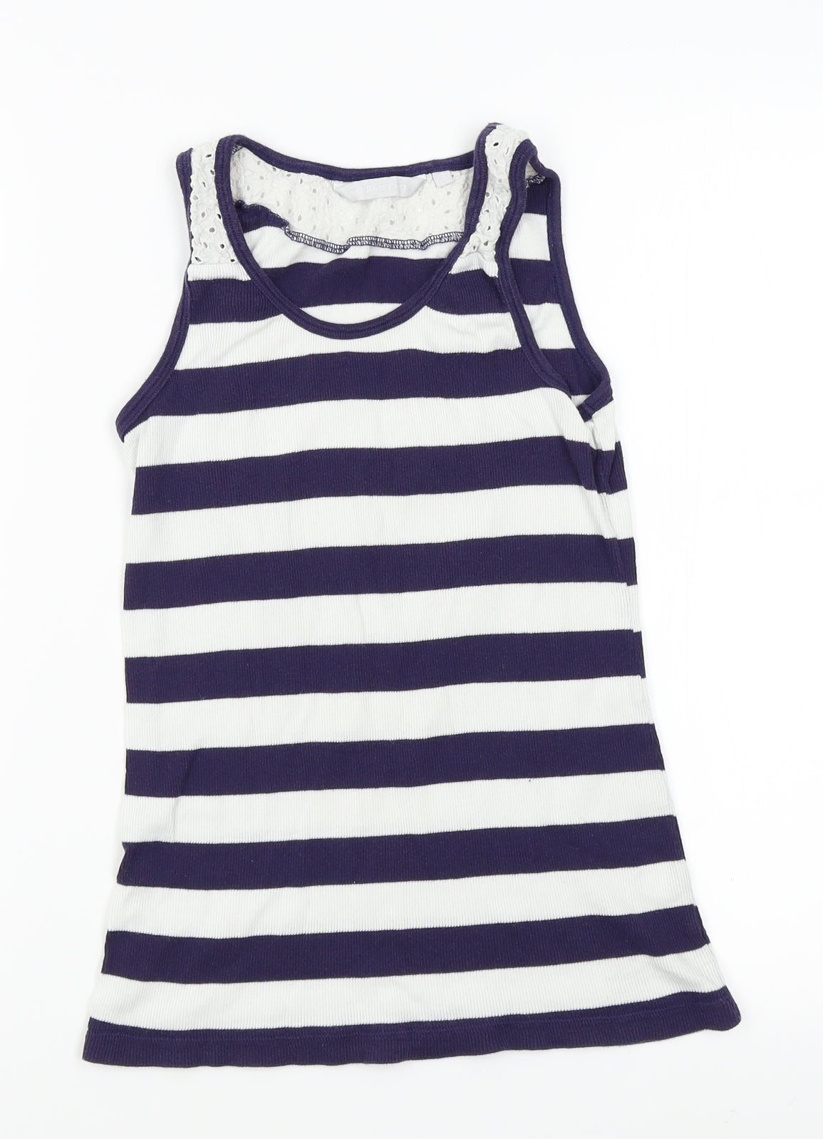 redherring Girls Blue Striped  A-Line  Size 13 Years