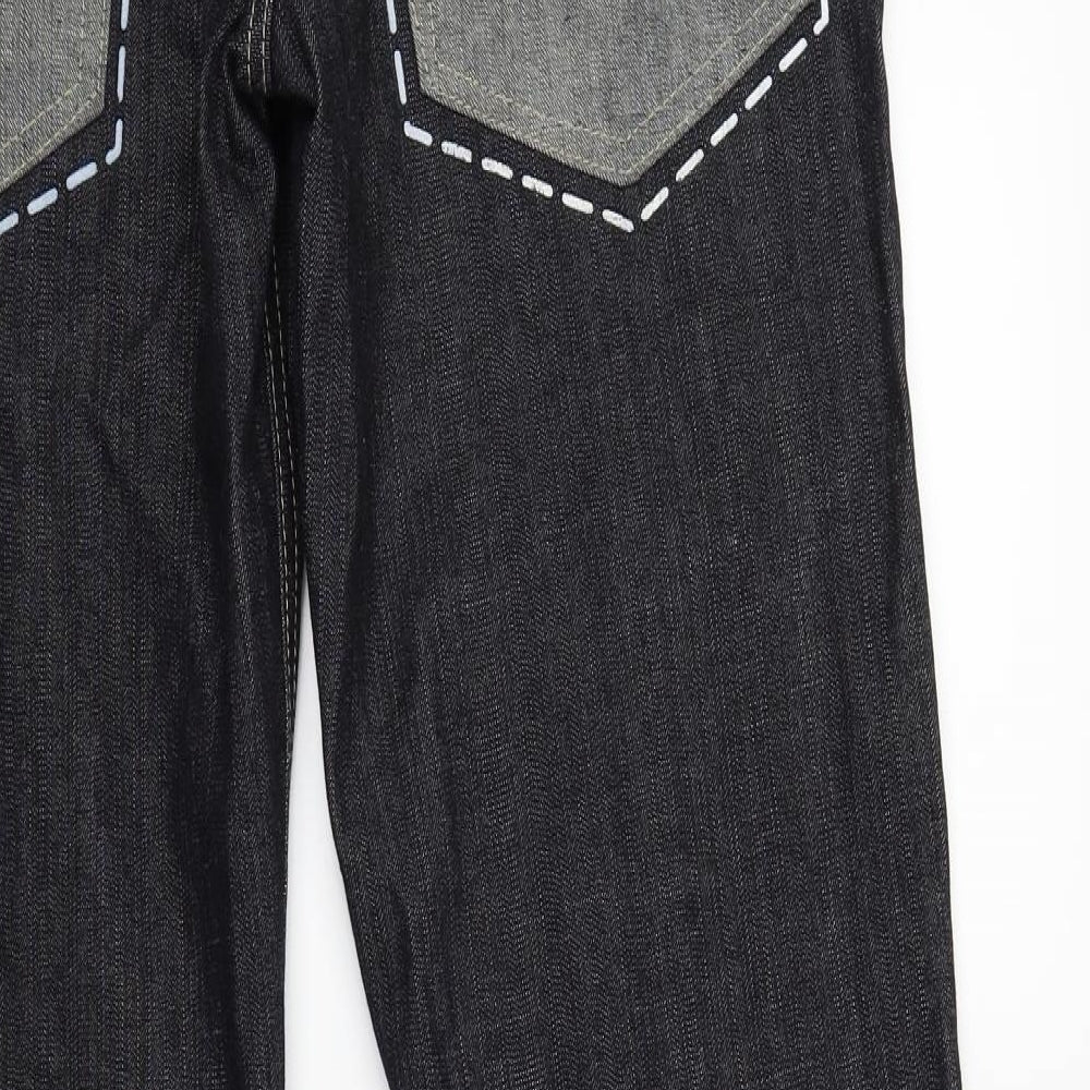 Preworn Mens Black   Straight Jeans Size 30 L33 in