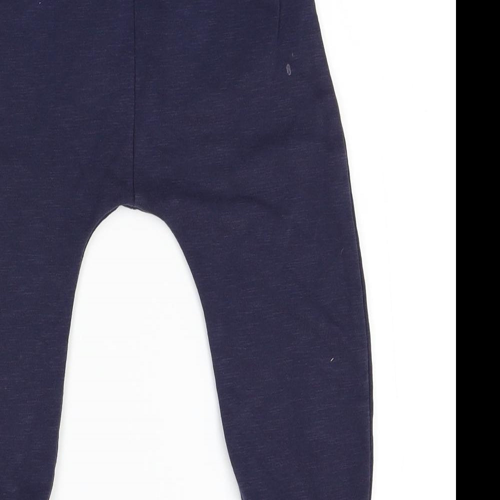 George Boys Blue   Jogger Trousers Size 3-4 Years