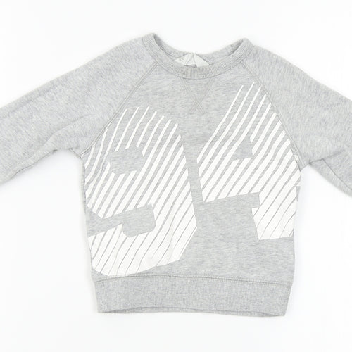 H&M Baby Grey   Pullover Jumper Size 18-24 Months