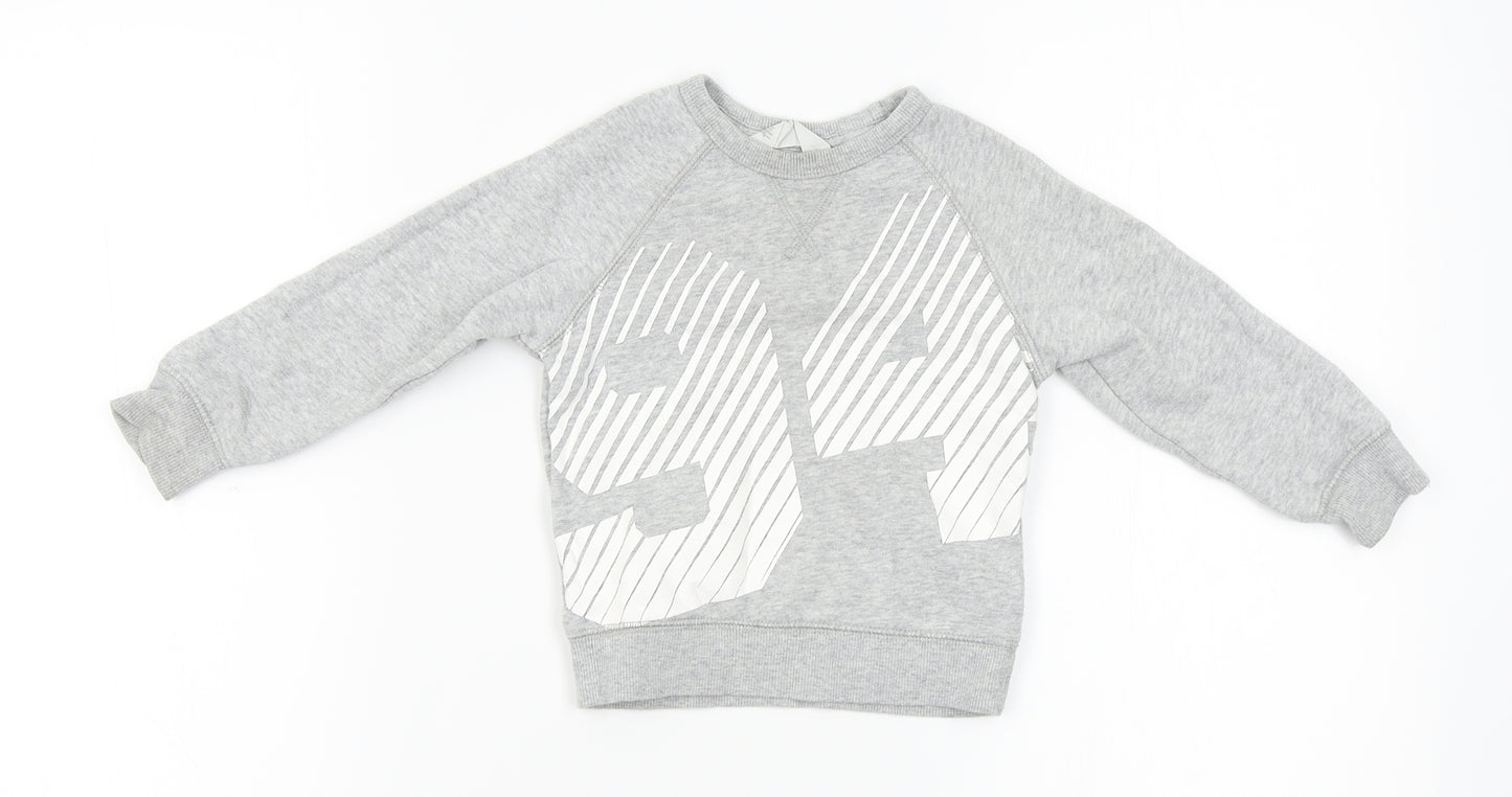 H&M Baby Grey   Pullover Jumper Size 18-24 Months