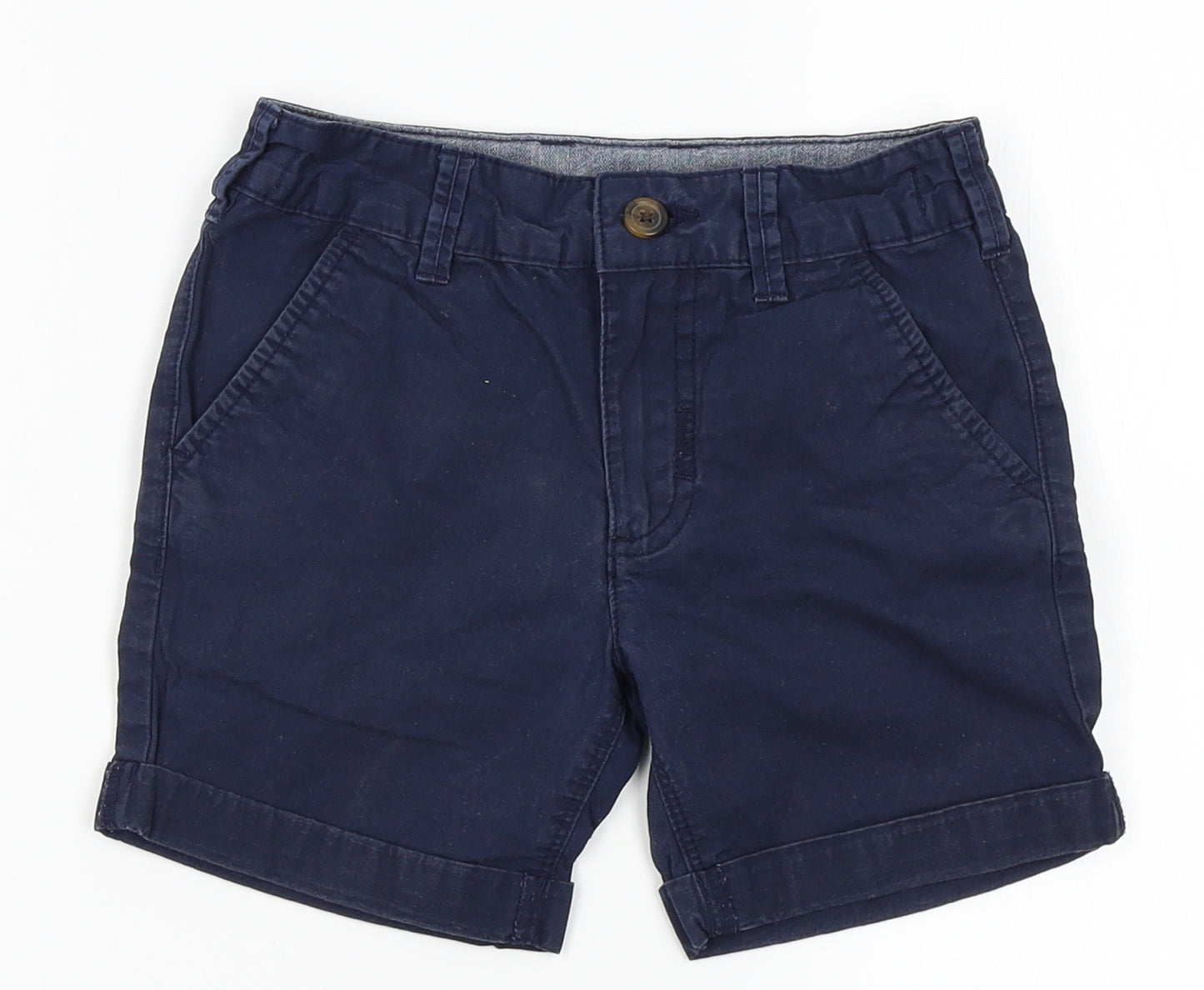 George Boys Blue   Chino Shorts Size 4-5 Years