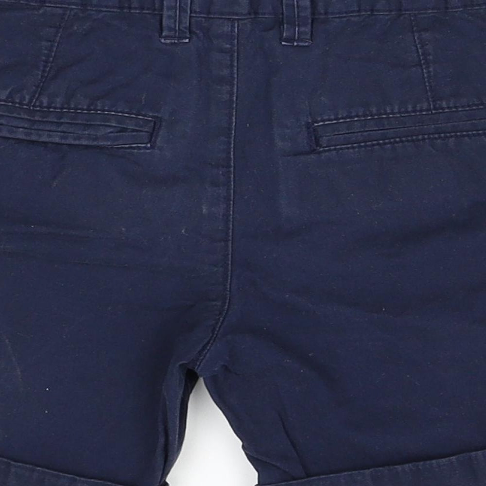 George Boys Blue   Chino Shorts Size 4-5 Years