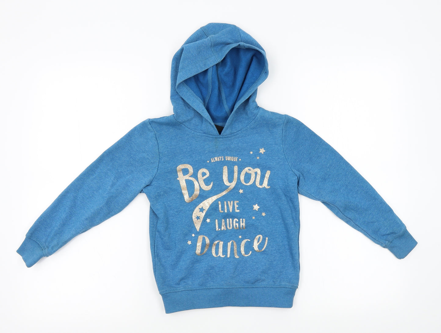 George Girls Blue   Pullover Hoodie Size 6-7 Years