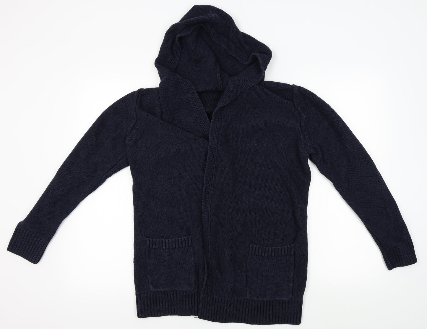 Tahari Womens Blue   Cardigan Jumper Size L