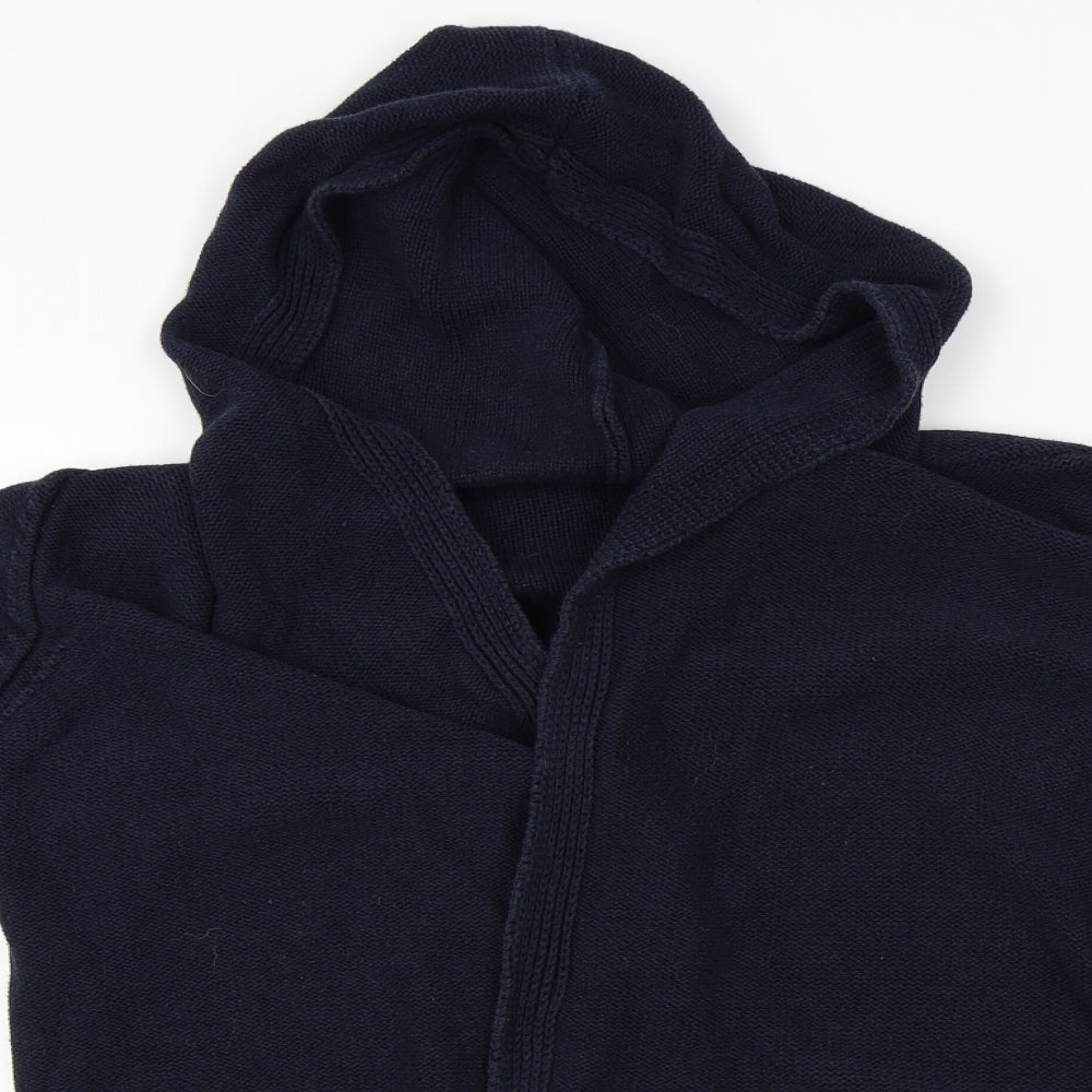 Tahari Womens Blue   Cardigan Jumper Size L