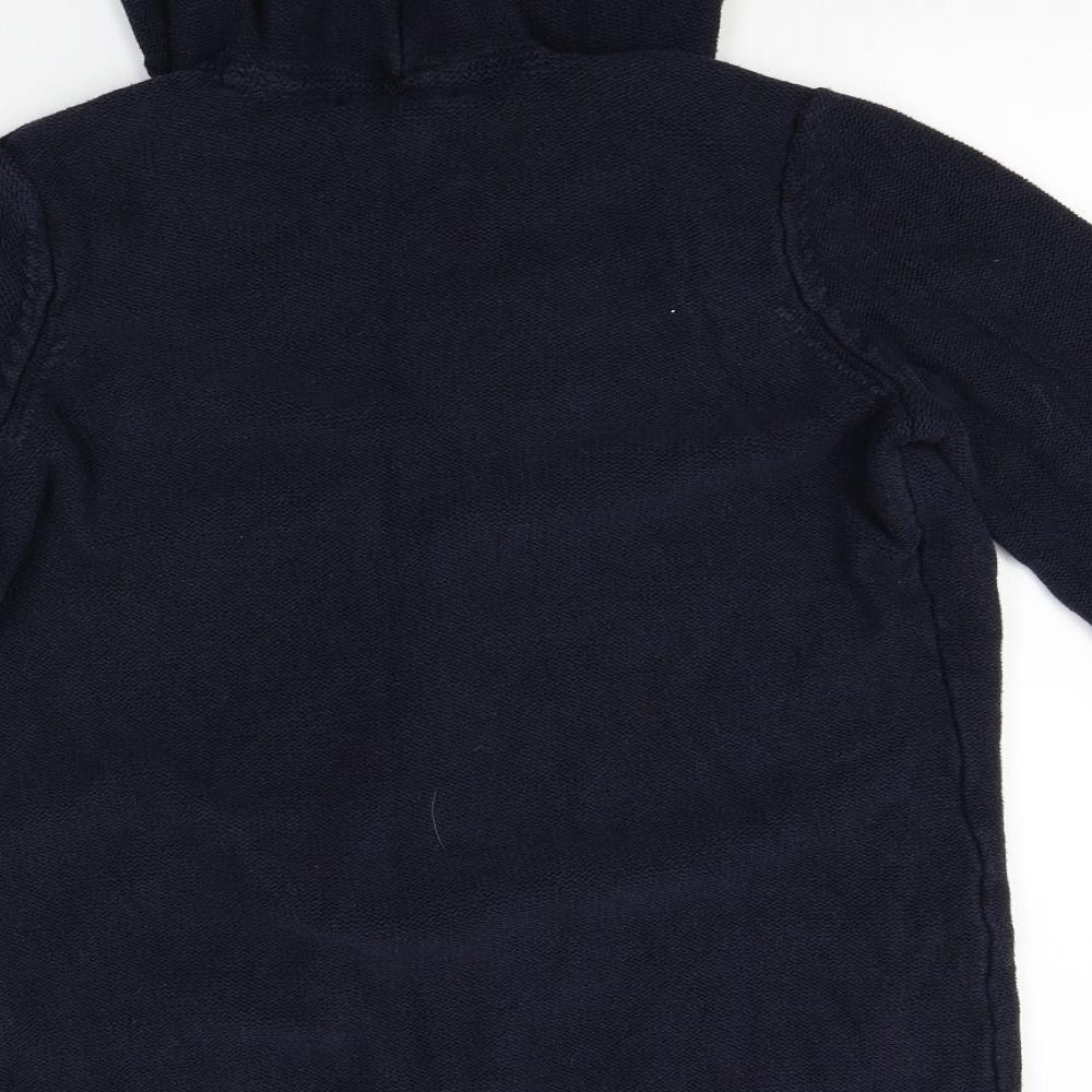 Tahari Womens Blue   Cardigan Jumper Size L