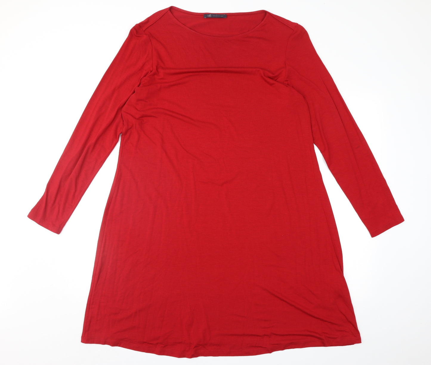 M&S Womens Red   A-Line  Size 16