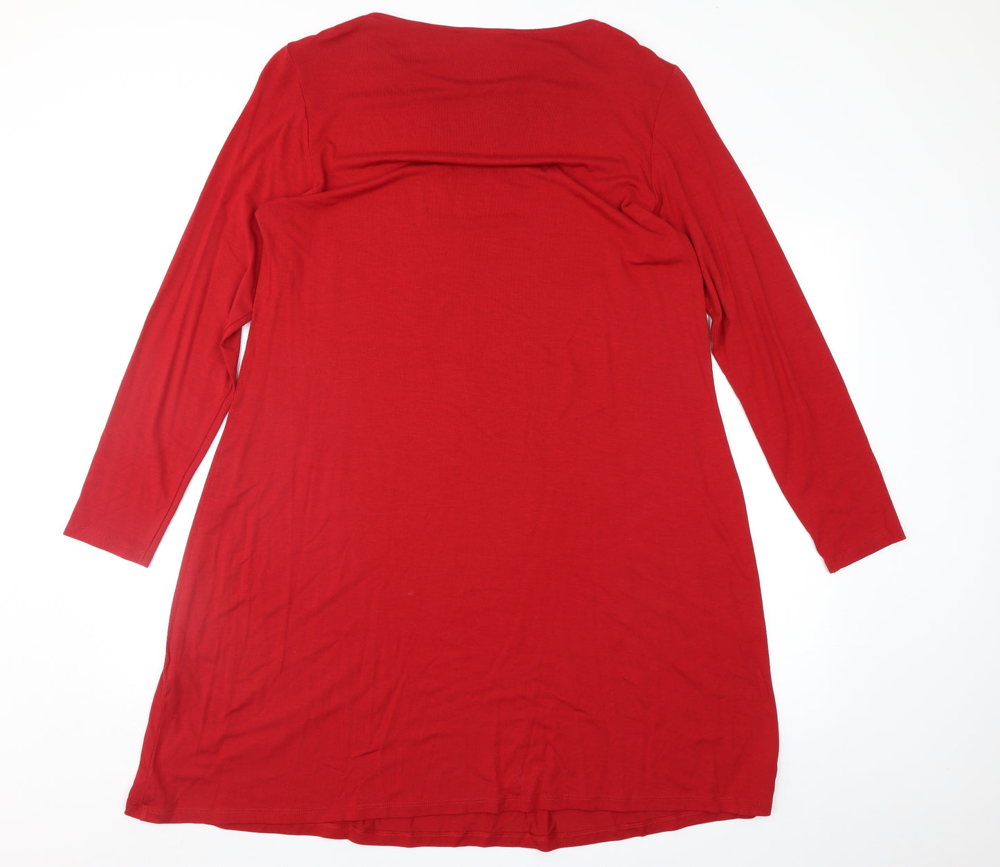 M&S Womens Red   A-Line  Size 16