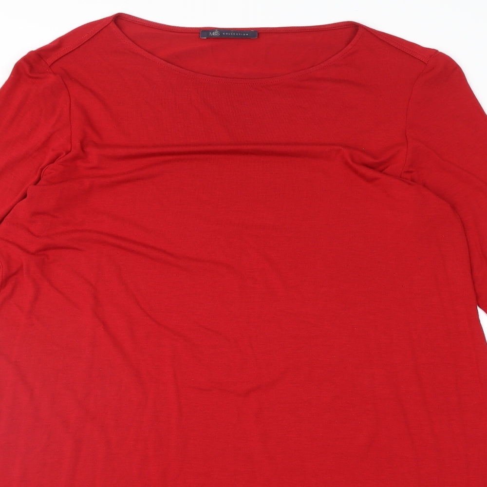 M&S Womens Red   A-Line  Size 16