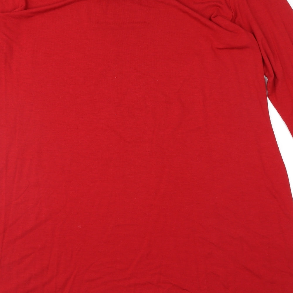 M&S Womens Red   A-Line  Size 16
