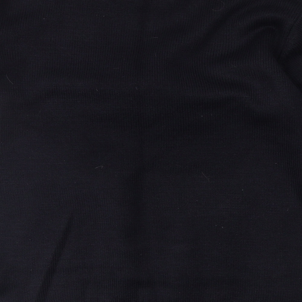 Cedar Wood State Mens Blue Polka Dot Knit Pullover Jumper Size M  - CHRISTMAS