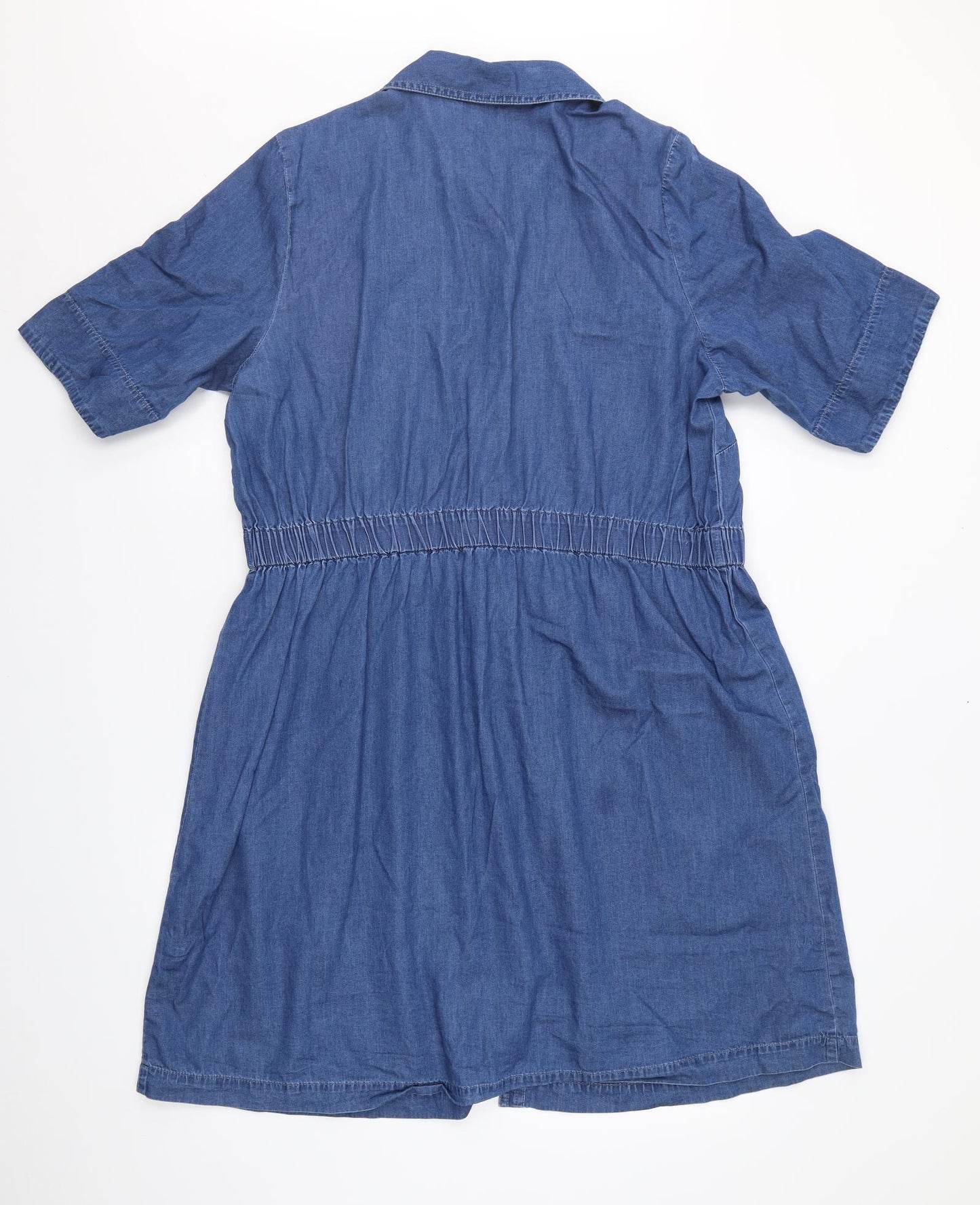 TU Womens Blue   Shirt Dress  Size 18