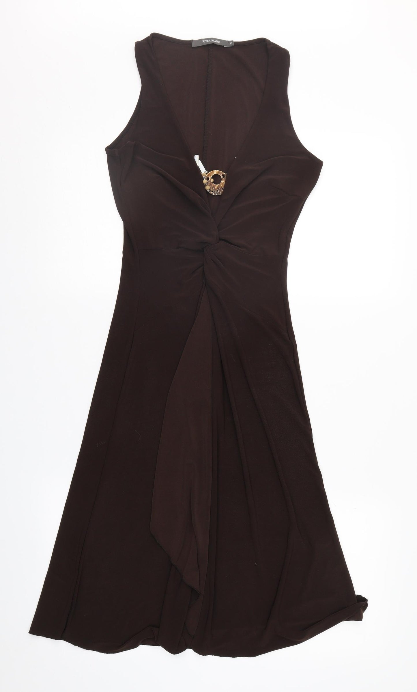 River Island Womens Brown   Tank Dress  Size 10