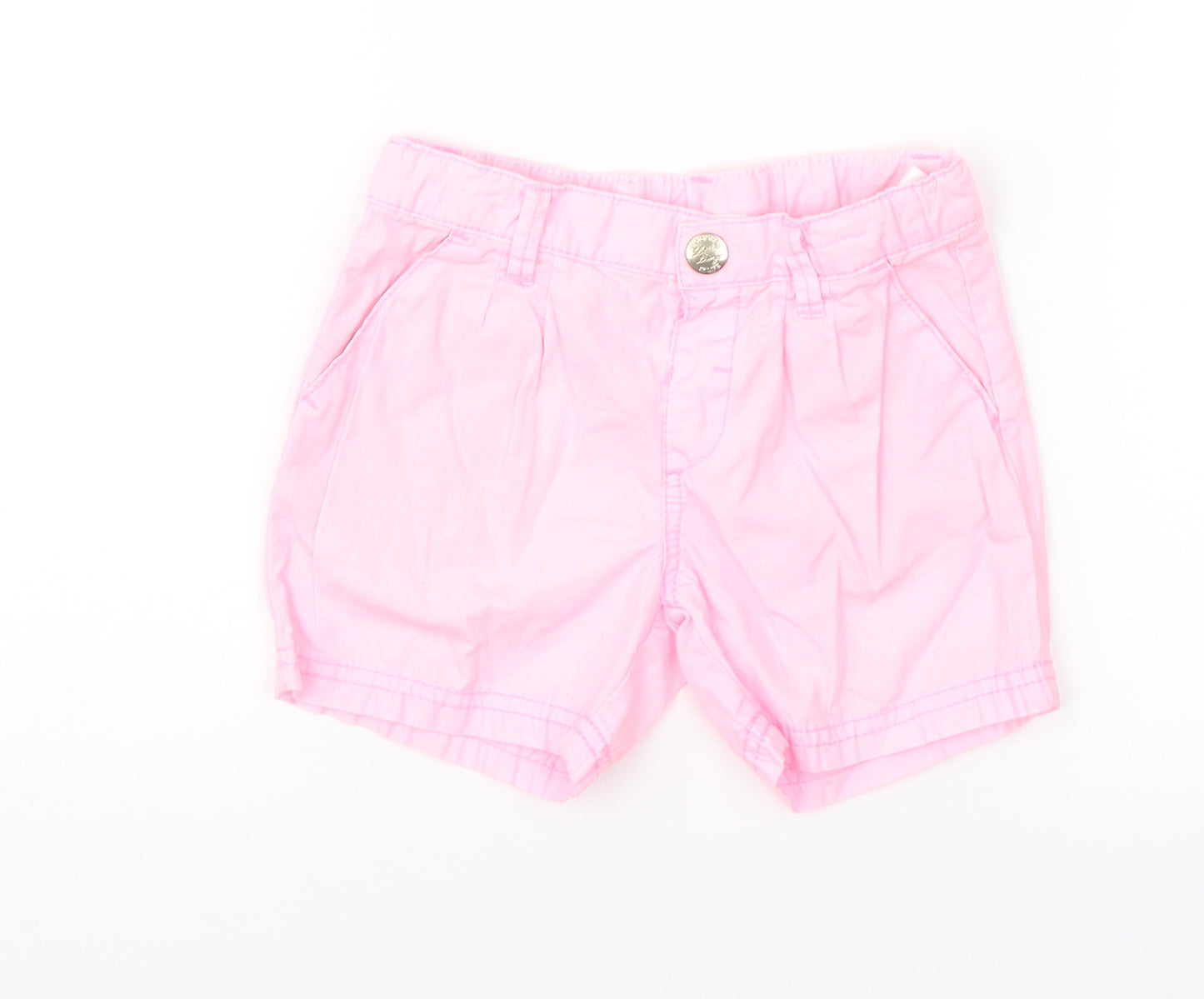 H&M Girls Pink   Cargo Shorts Size 3 Years