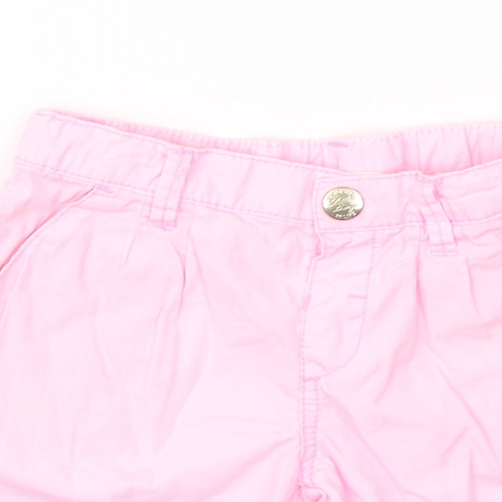 H&M Girls Pink   Cargo Shorts Size 3 Years
