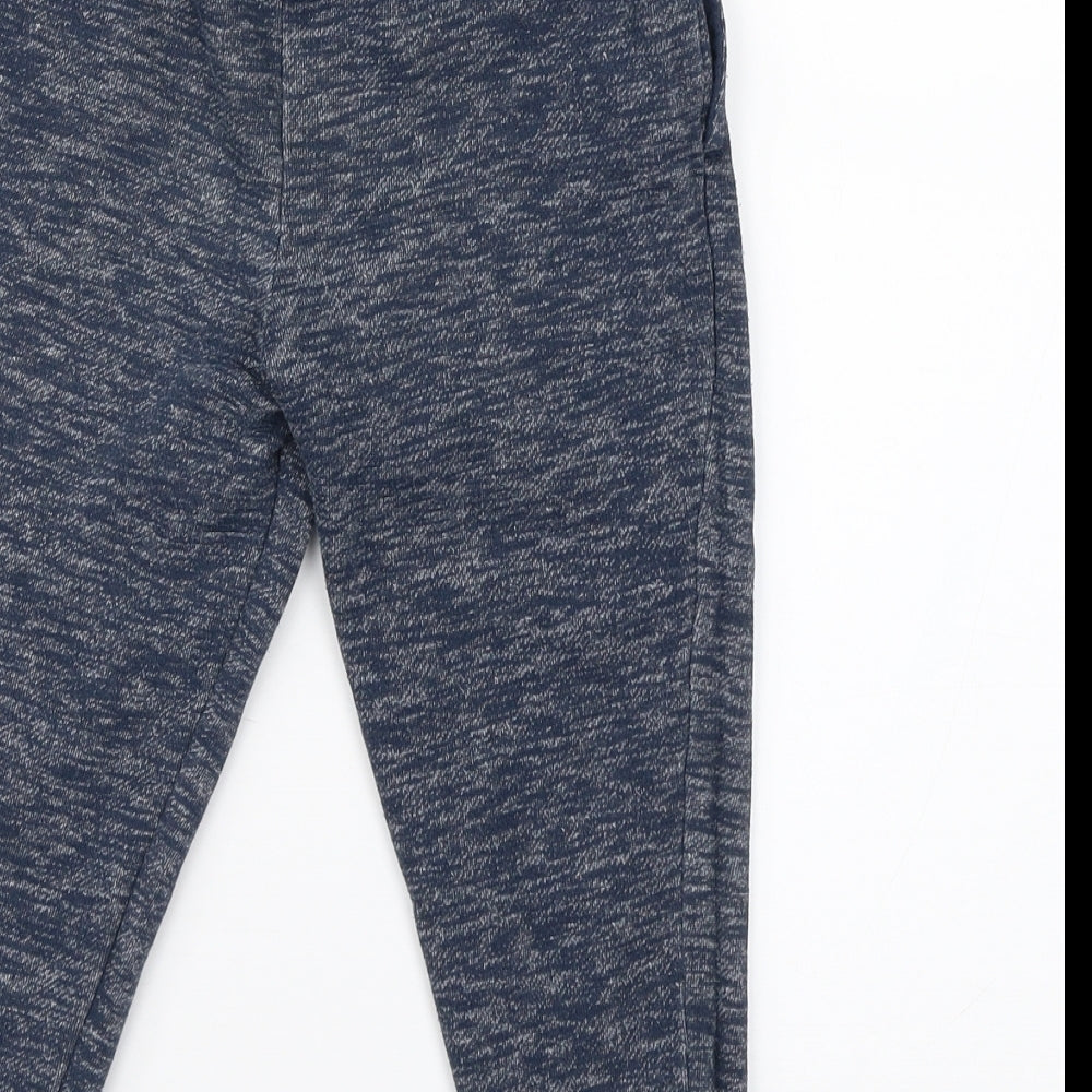 Primark Boys Blue  Jersey Jogger Trousers Size 4-5 Years