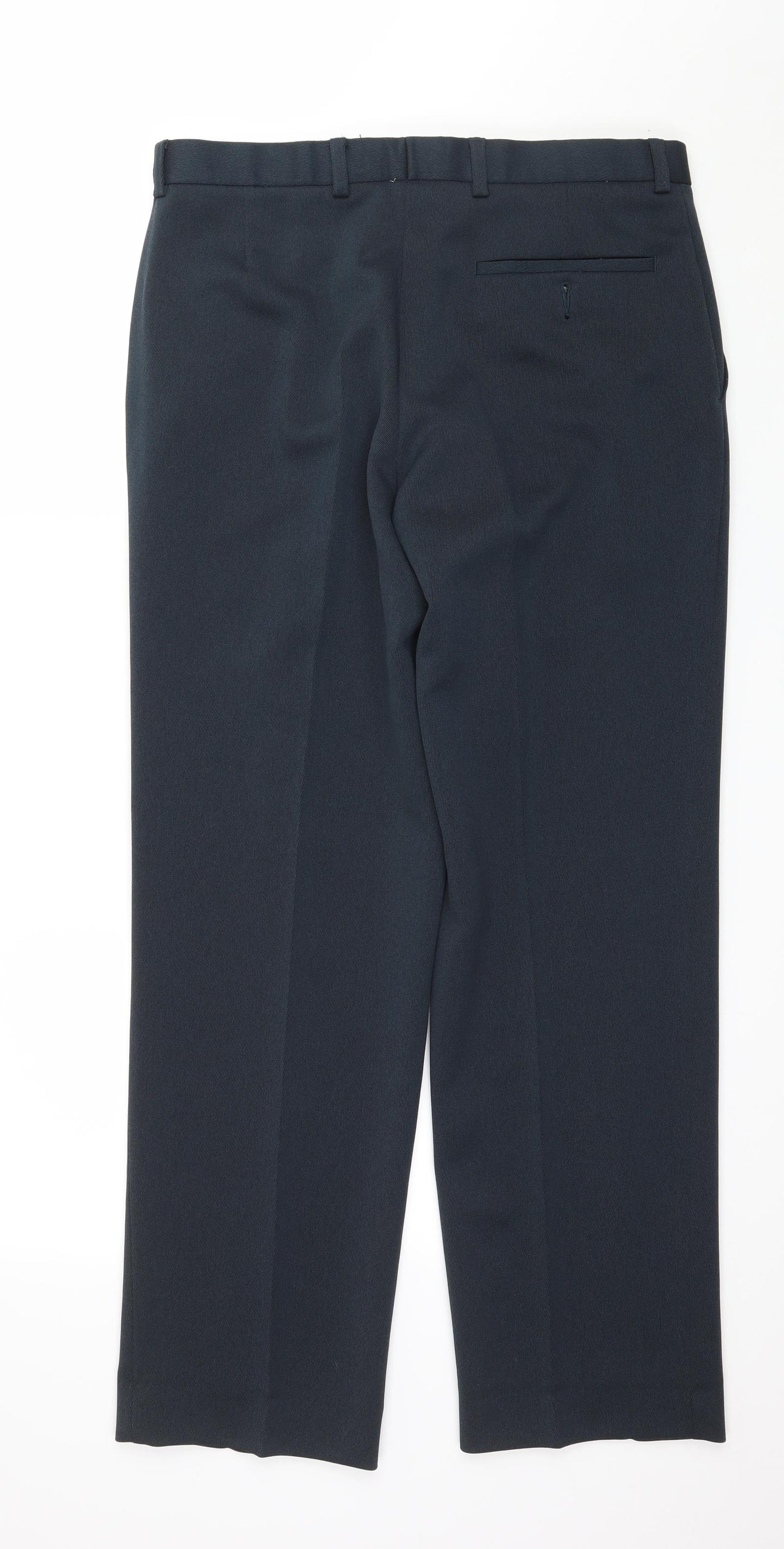 Marks and Spencer Mens Blue   Trousers  Size 34 in L31 in