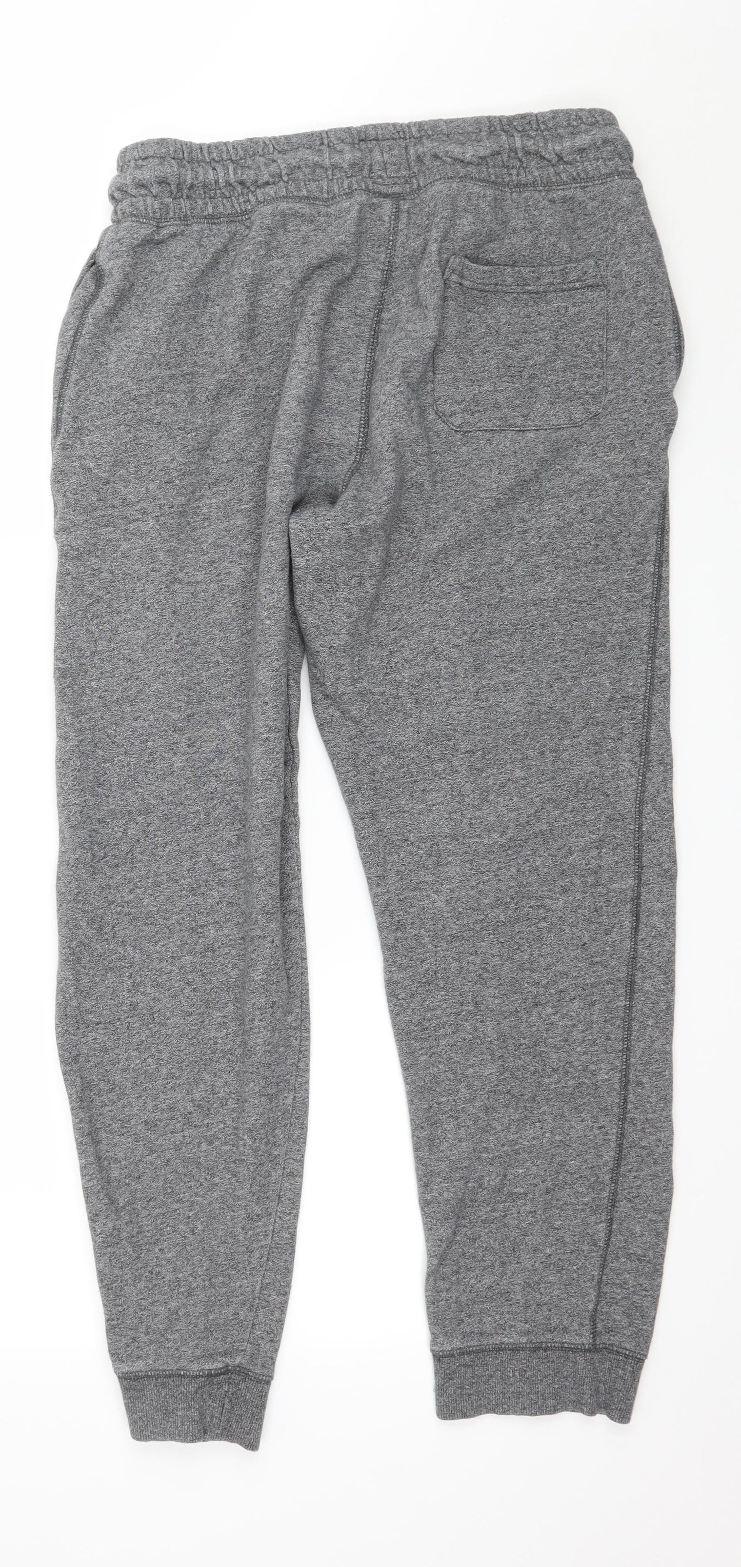 George Mens Grey  Jersey Jogger Trousers Size M L27 in