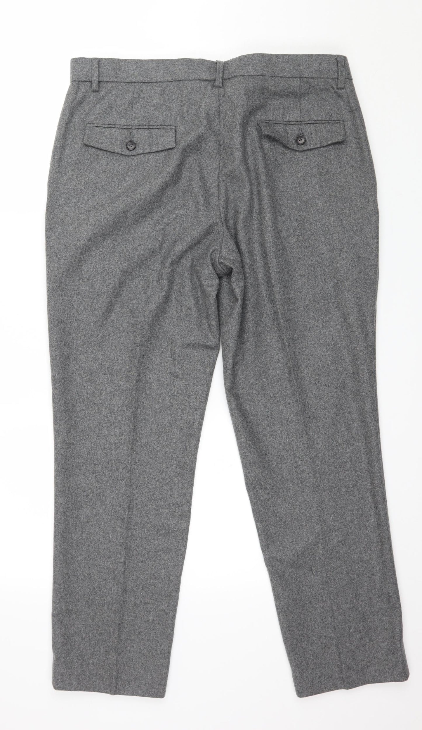 Marks and Spencer Mens Grey   Trousers  Size 36 in L28 in