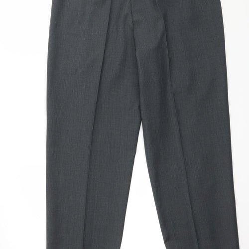 St Michael Mens Grey   Trousers  Size 34 in L31 in